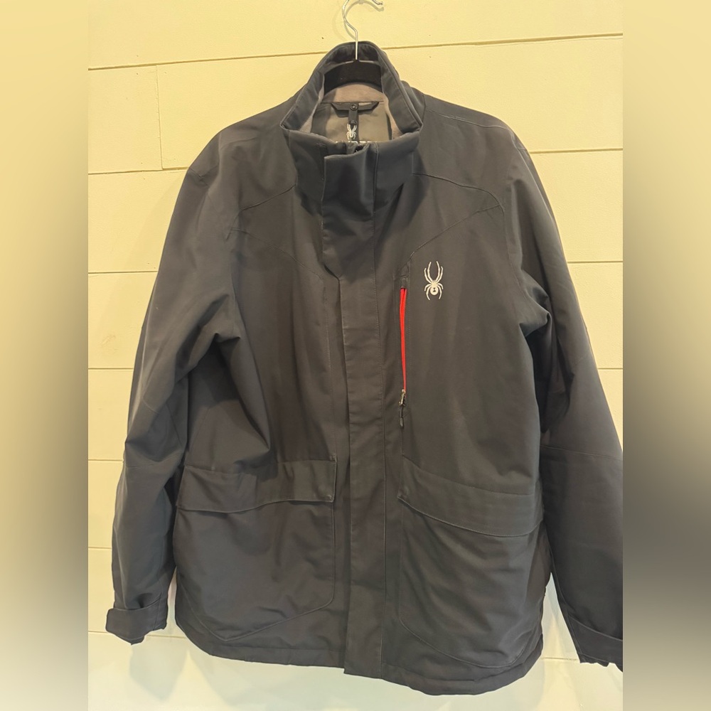 Spyder 3in 1 insulated ski jacket
